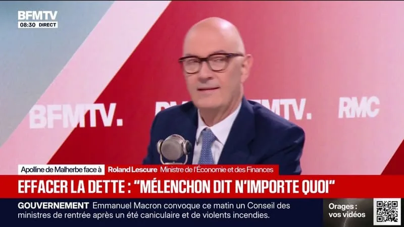Budget 2027: la désindexation des retraites "fait partie des pistes" d'économies envisagées par le gouvernement, déclare Roland Lescure, ministre de l'Économie
