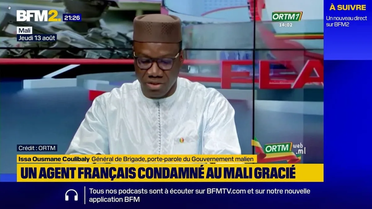 Mali: un agent français, condamné à 20 ans de prison, a été gracié