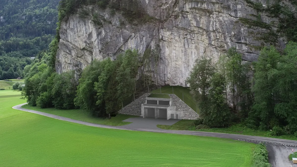 Suiza está construyendo bunkers bajo los Alpes para proteger las fortunas de los millonarios: un alquiler de un millón de euros