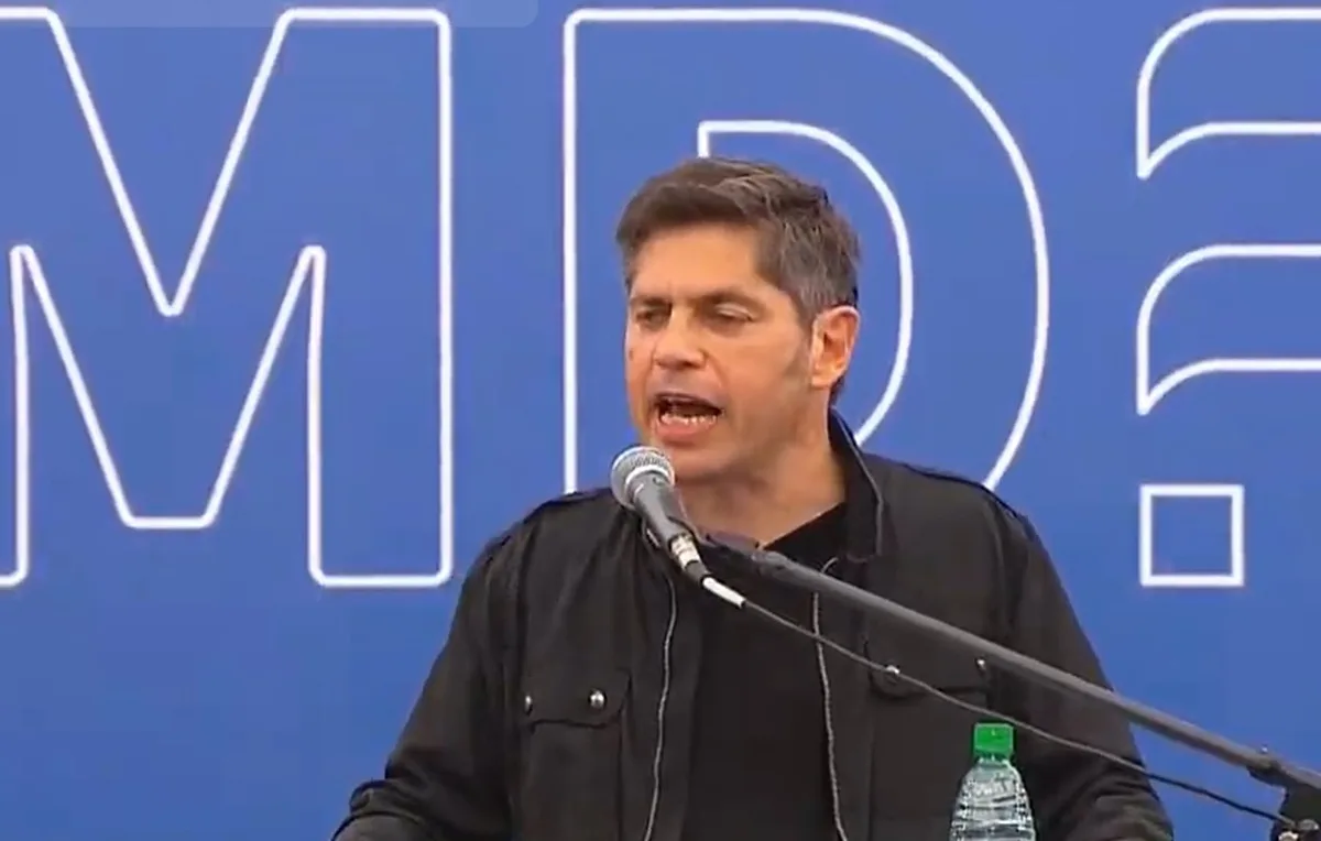 Axel Kicillof criticó duramente a Milei y aseguró que el desafío será cambiar el rumbo económico