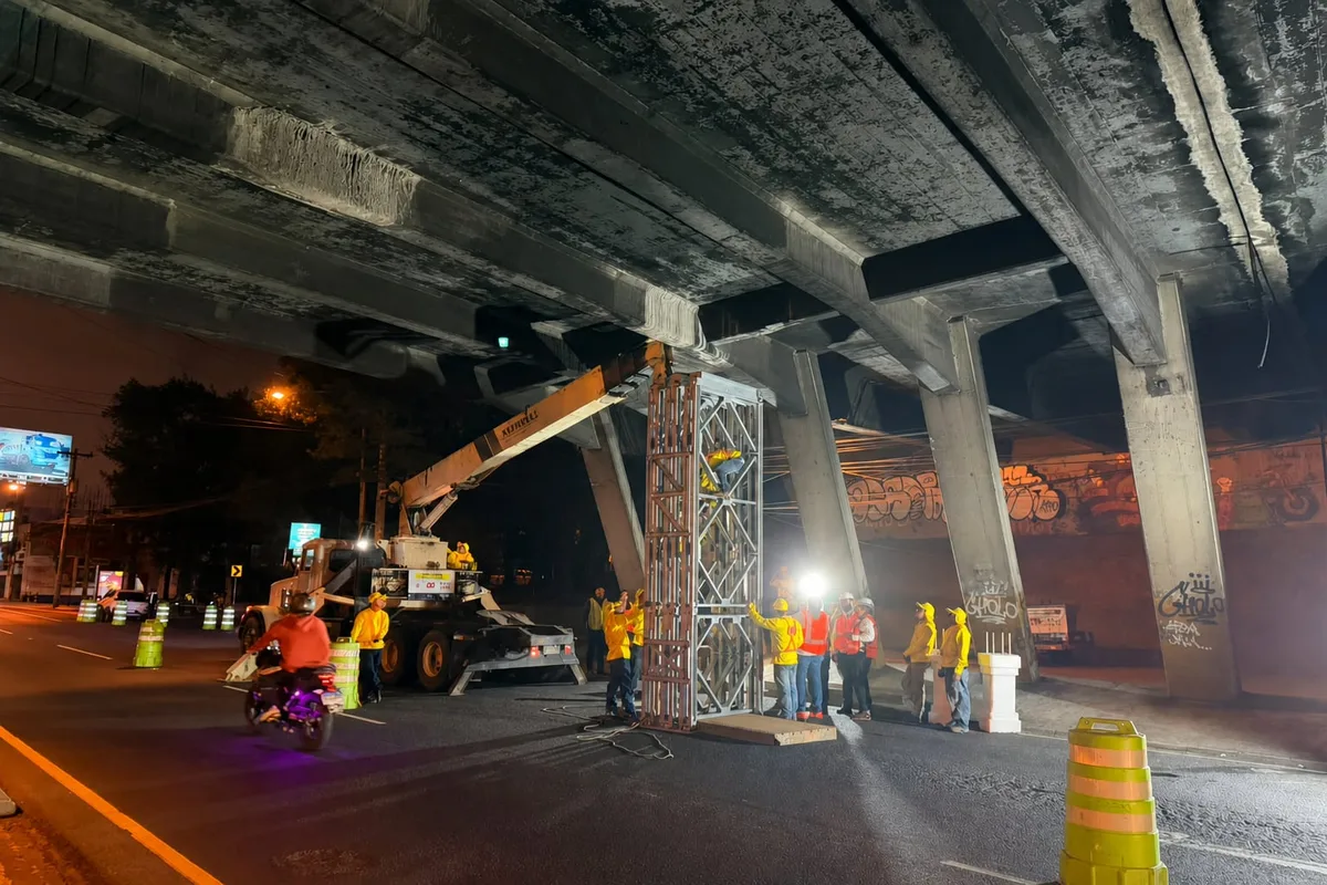 Anuncian nuevo cierre del puente del Anillo Periférico en ciudad de Guatemala para evaluar si requiere refuerzo o rehabilitación