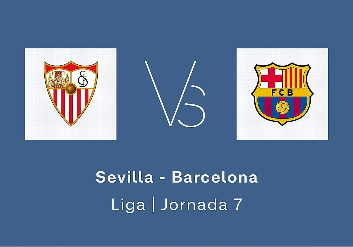 Estadísticas del Sevilla - Barcelona de la jornada 7 de la Liga