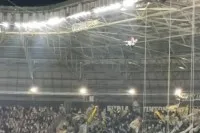 Ruan ignora Kaio Jorge nos cumprimentos antes de Atlético-MG x Cruzeiro