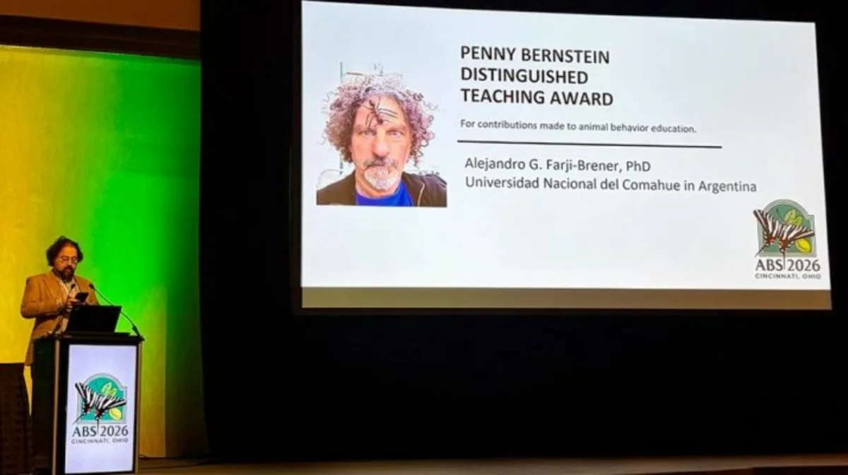 Un científico argentino especialista en hormigas fue premiado en Estados Unidos por sus aportes al estudio de los ecosistemas