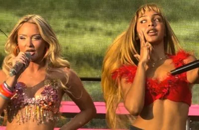 Zara Larsson e PinkPantheress cantam “Stateside” pela 1ª vez ao vivo em festival em Londres