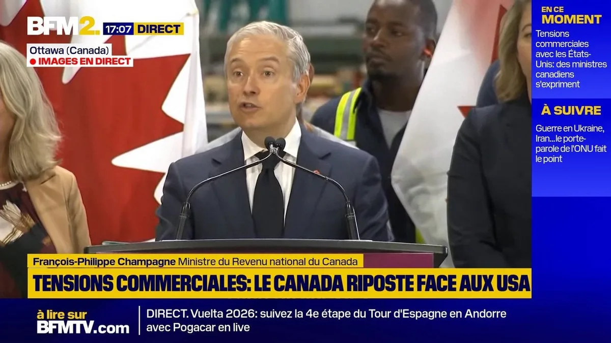 USA/Canada: "Jamais nous n'accepterons qu'un autre pays nous dicte la voie à suivre", réagit le ministre du Revenu national canadien