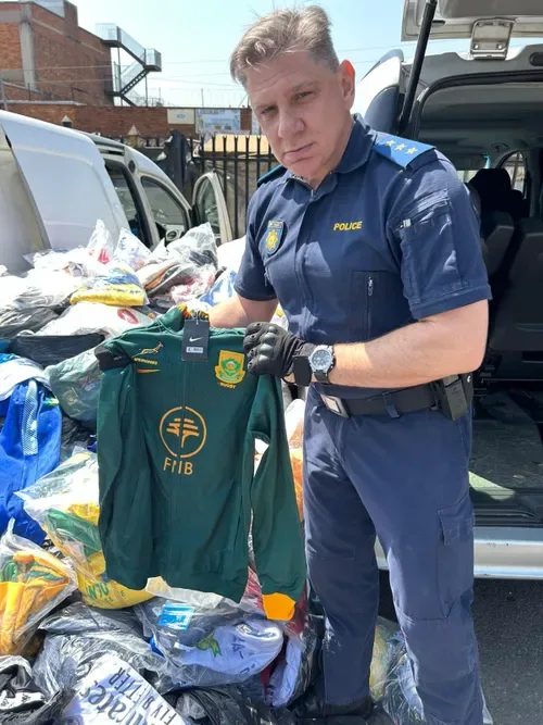 R9 million worth of counterfeit goods seized during Pretoria operation