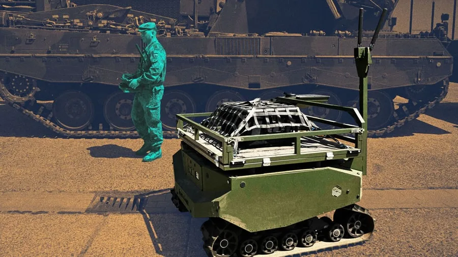 Ukraine-Krieg: Roboter für die Front – die deutsche Industrie fährt vorn mit