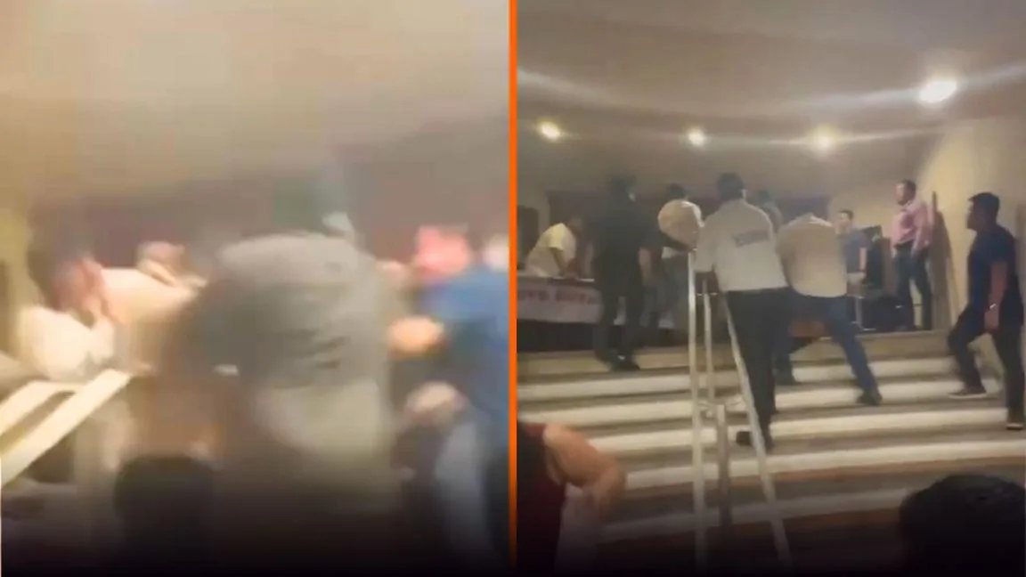 Asamblea de Somos en Chiapas termina en trifulca por elección de dirigencia (VIDEO)