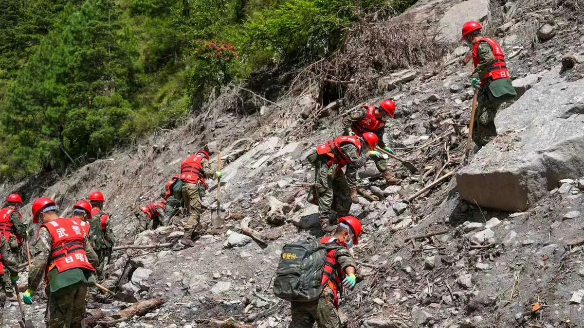 Naturkatastrophe im Himalaya: Zahl der Fluttoten in China leicht gestiegen