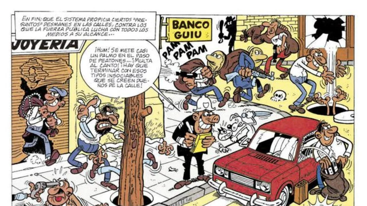 La política según Mortadelo y Filemón