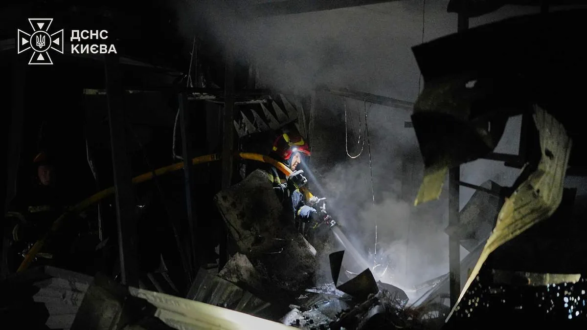 Russian barrage of drones and missiles on Ukraine's capital region kills at least 11