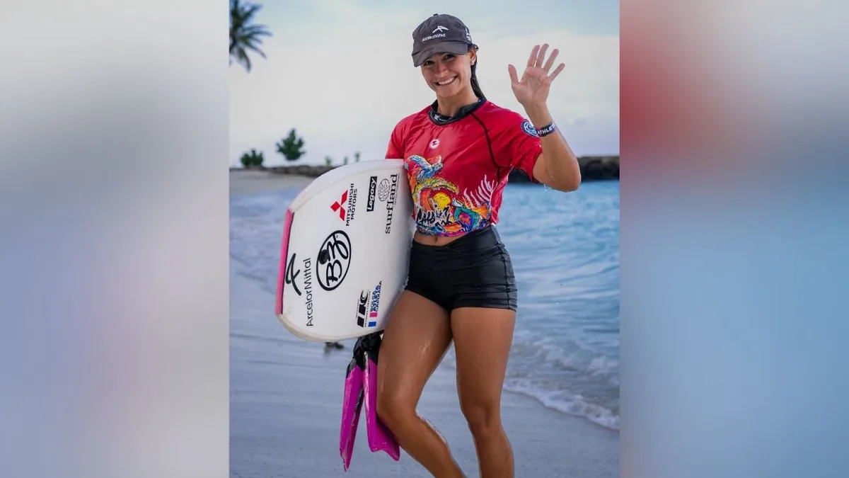 Luna Hardman abre a temporada no pódio da primeira etapa do Circuito Mundial