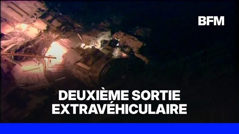 Deuxième sortie extravéhiculaire de Sophie Adenot: les deux astronautes ont quitté l'ISS