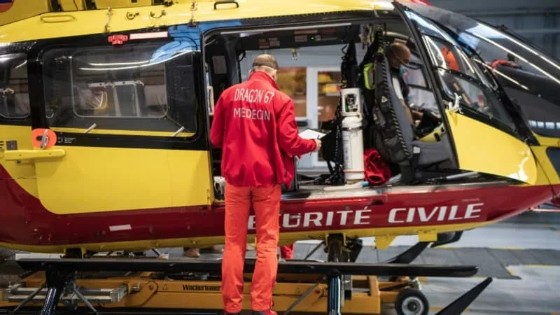 Les drones illégaux qui livrent les détenus de la maison d'arrêt empêchent les hélicoptères d'atterrir de nuit à l'hôpital Hautepierre de Strasbourg