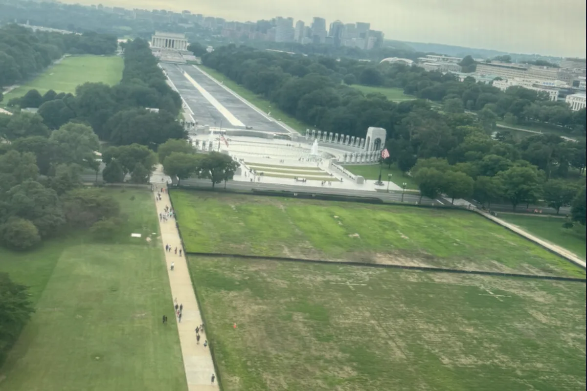 Trump appears to take shot at Pirro as he claims more vandalism on the National Mall