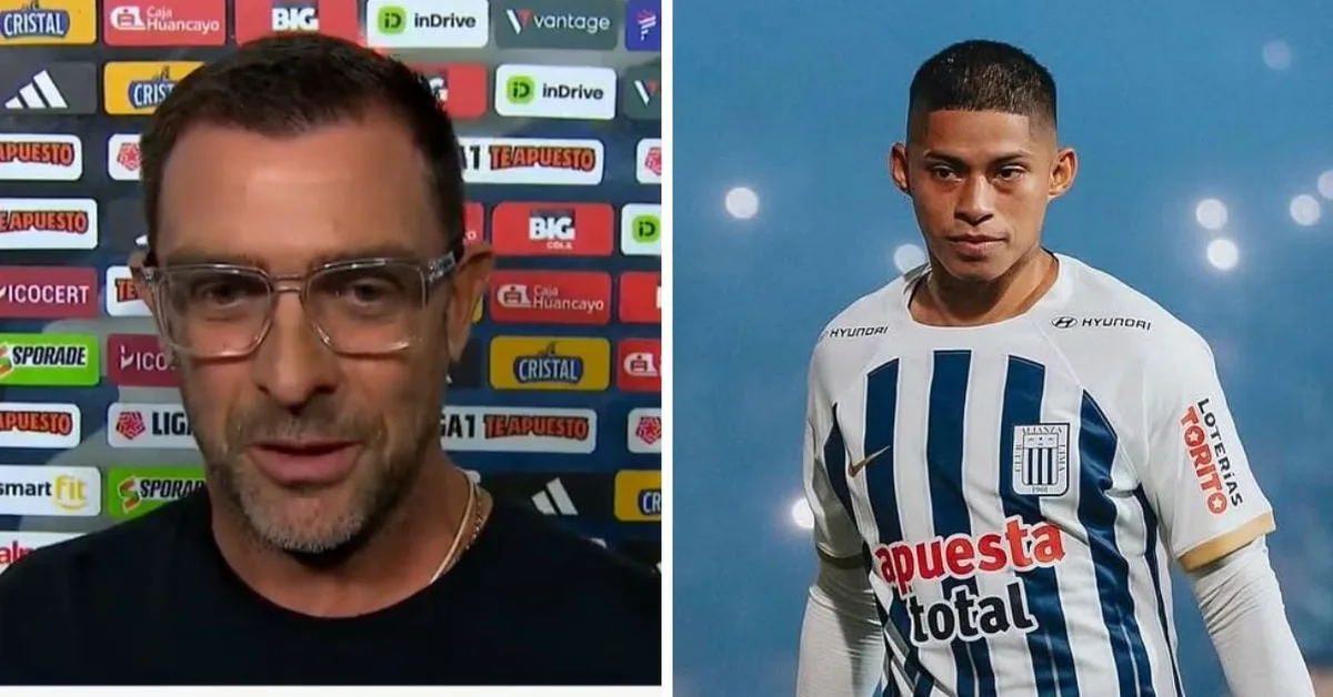 Pablo Guede se sincera sobre el regreso de Kevin Quevedo en Alianza Lima vs ADT: “Se mandó una macana y pidió perdón”