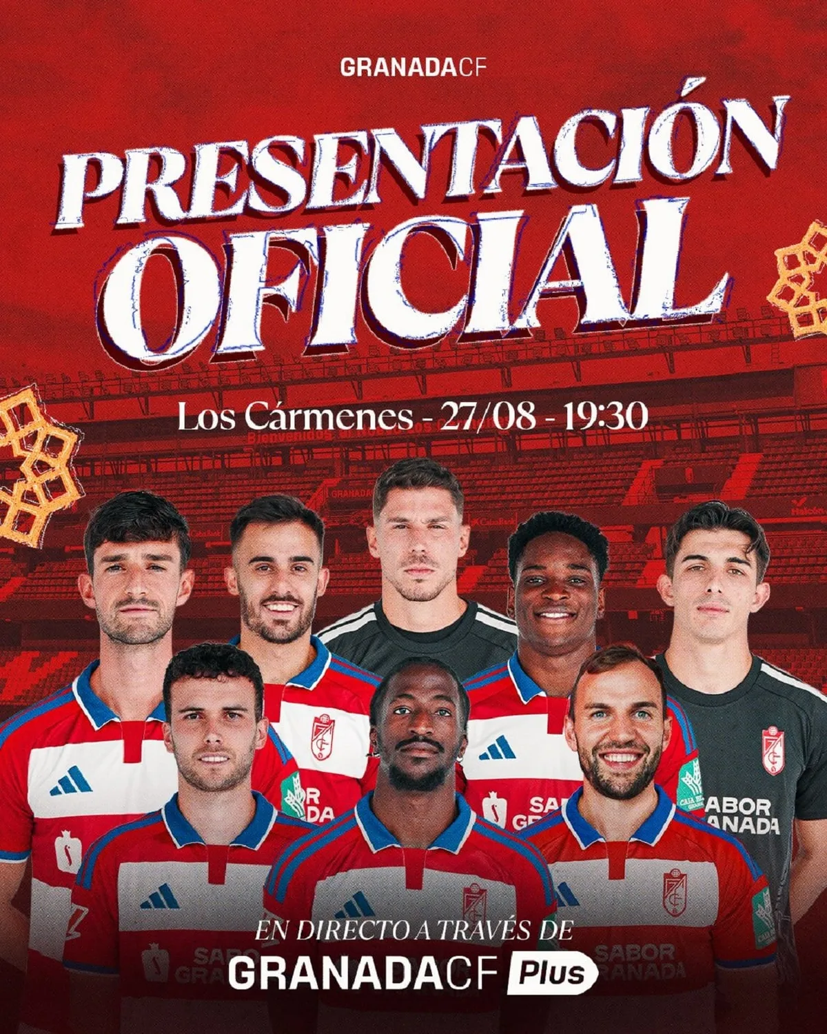 El Granada presentará a sus ocho fichajes a lo NBA