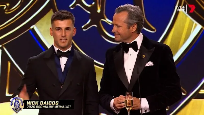 Collingwood superstar Nick Daicos has won the Brownlow Medal with a record number of votes