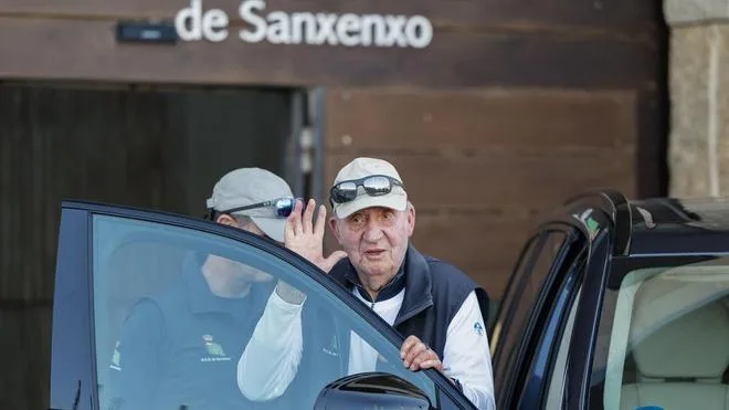 Juan Carlos I llegará este miércoles a Sanxenxo con motivo de la regata que lleva su nombre