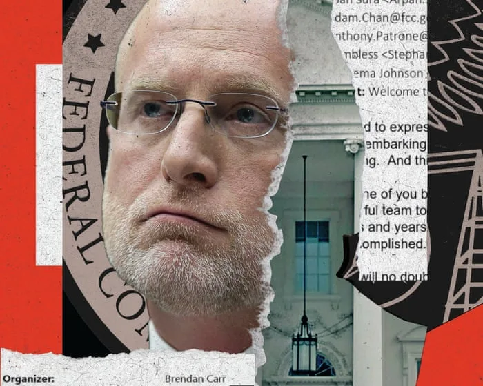 Revealed: FCC chair Brendan Carr’s close ties to White House and rightwing media