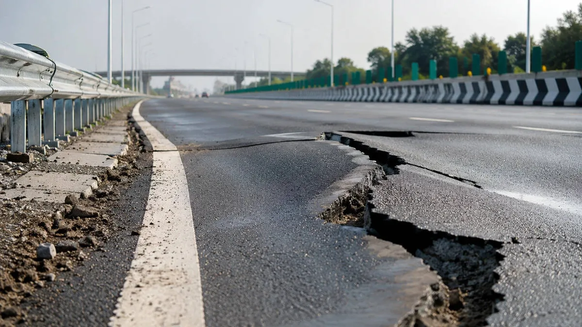 'Slippages reveal design flaw on Kanpur-Lucknow e-way'