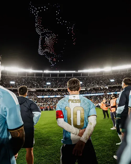 PICTURE GALLERY: Lionel Messi bids farewell to Argentina with resounding win over Benin