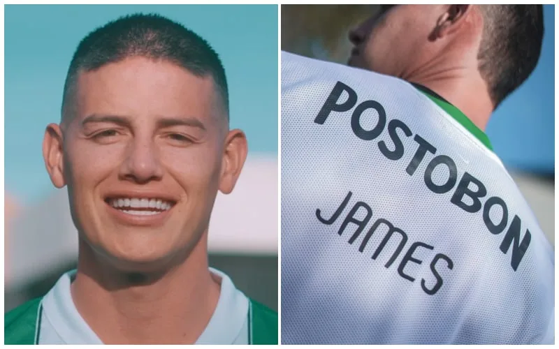 Esto es lo que cuesta la camiseta de James Rodríguez con Nacional: la prenda que lucirá el ‘10′ en su regreso al FPC ya está a la venta