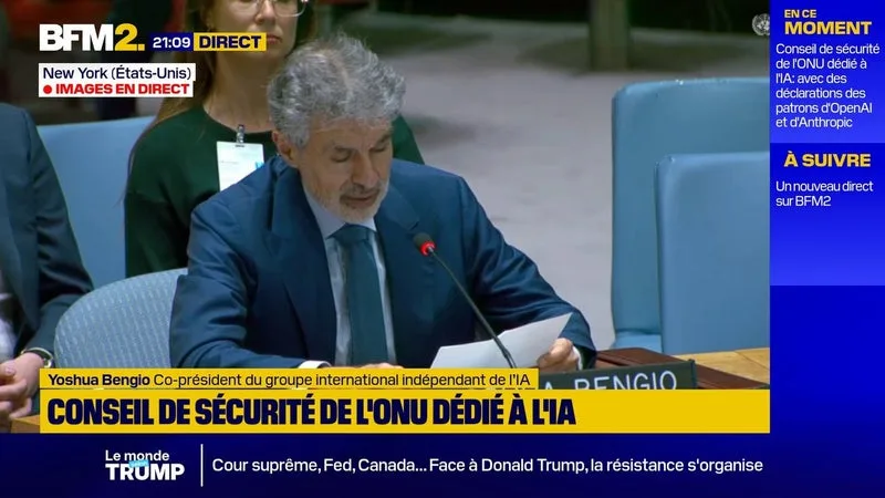 "Ces derniers mois les agents IA et leurs principales entreprises ont agi d'une manière inacceptablement dangereuse", dénonce Yoshua Bengio