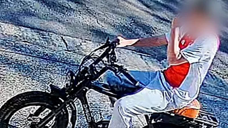 Photos released of e-bike rider as police investigate alleged sex offences on walking trails