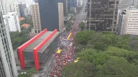 Em evento com Tarcísio, Flávio pede que Justiça Eleitoral seja mais ágil