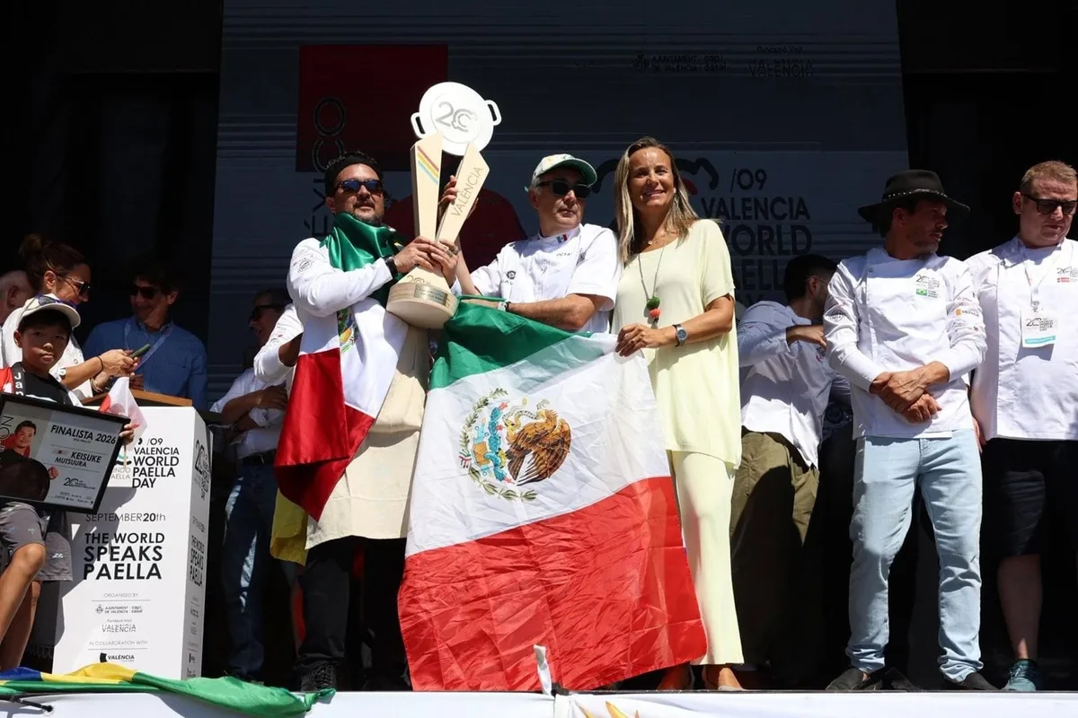México se alza con la victoria en el World Paella Day 2026