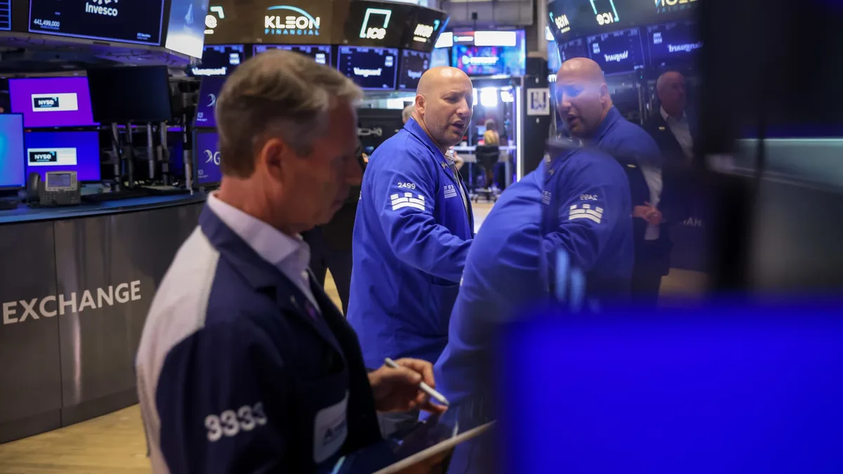 Dow rises 400 points as Treasury yields fall on lower Fed rate hike expectations: Live updates