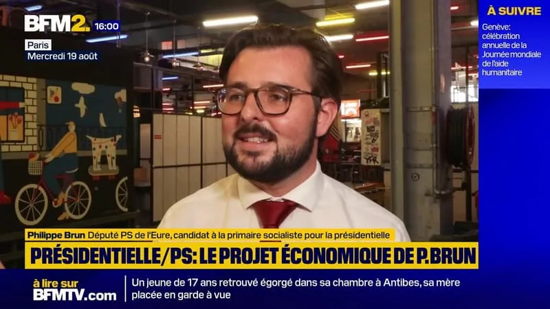 Primaire socialiste pour la présidentielle: "Deux gauches vont s'affronter", selon Philippe Brun