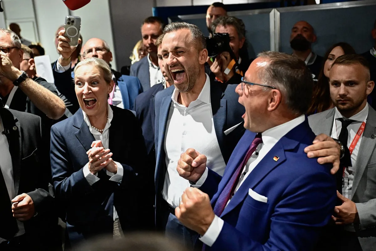 Germany’s far-right AfD hails unprecedented election win: 3 scenarios for what happens next