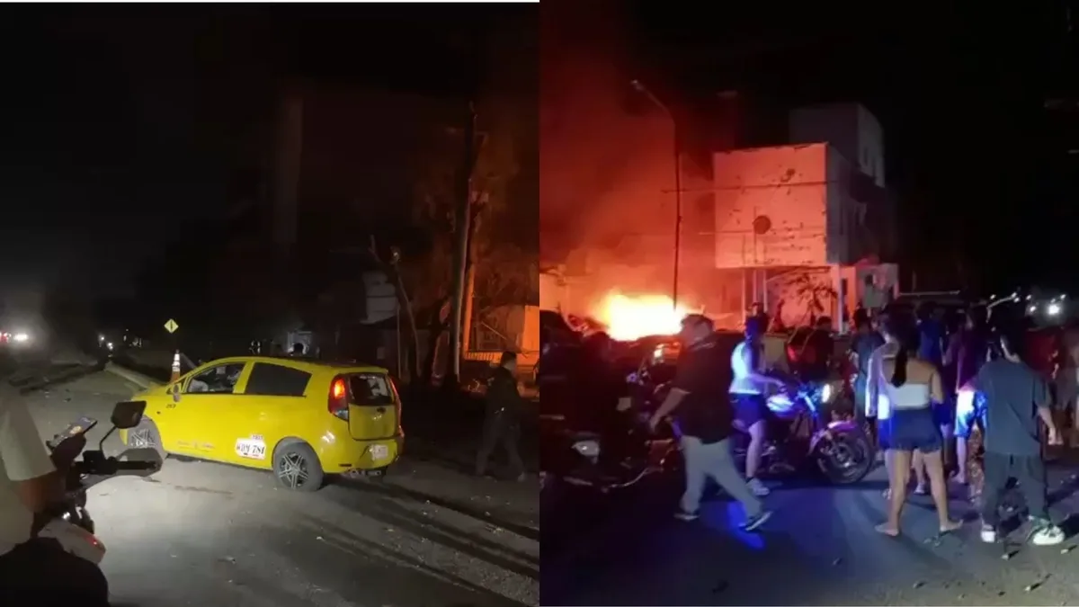 Atentado en Los Patios, Cúcuta: carro bomba explotó contra estación de Policía y dejó varios heridos
