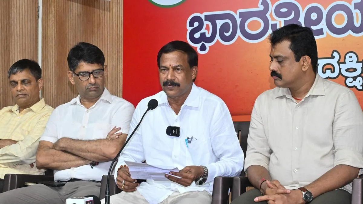 BJP questions silence of Congress over SWR-Mangaluru integration