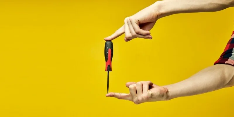 Part didn't fit so techie got out his screwdriver. Then something flew off the motherboard
