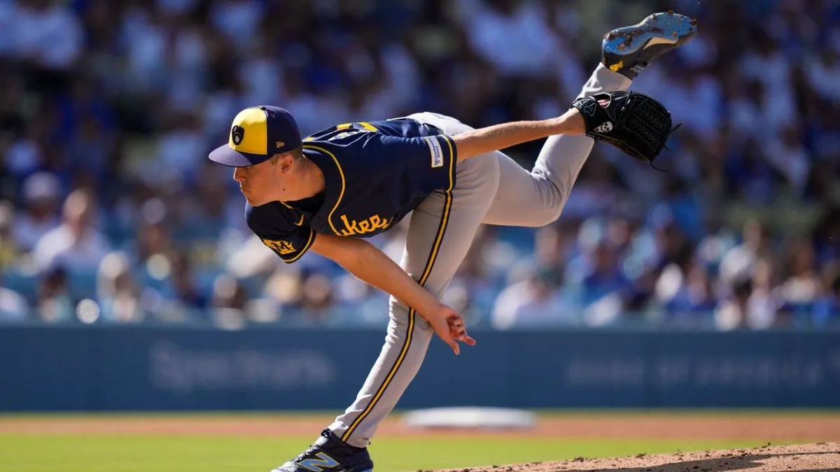 Jacob Misiorowski keeps Dodgers’ bats in check in Brewers’ win
