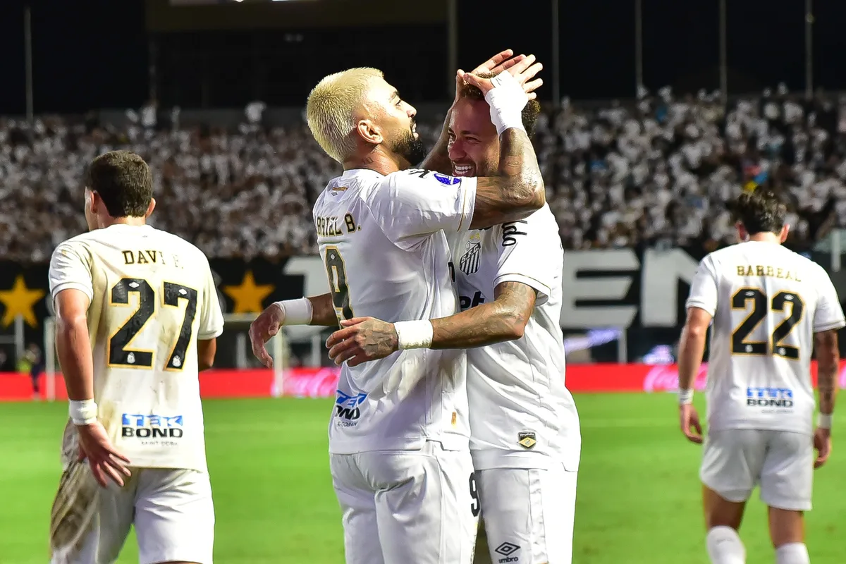 Análise: Neymar e Gabigol, enfim, mostram que podem jogar juntos no Santos