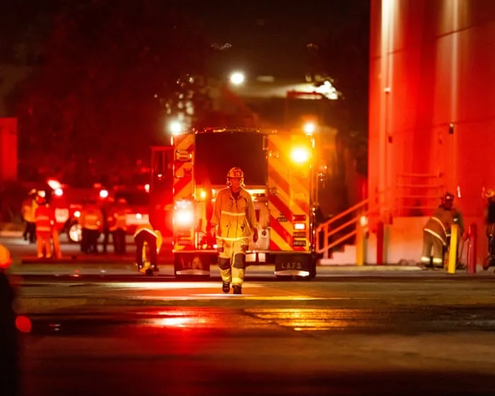 NBC helicopter crash in LA kills at least three people with others injured