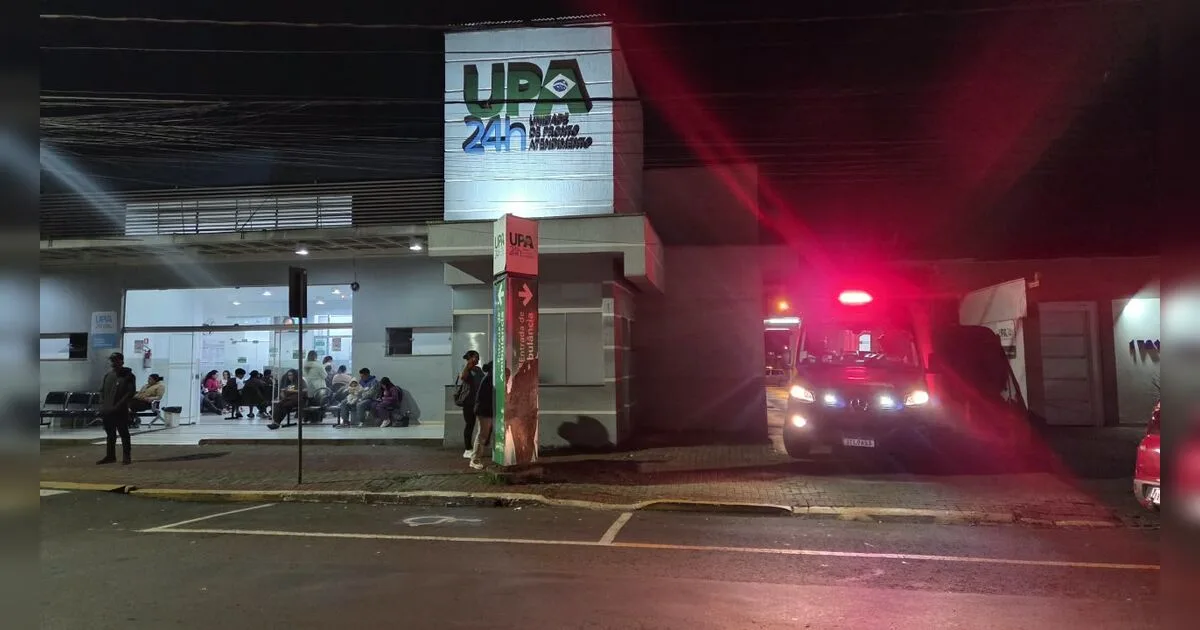 Motociclista ferido em acidente é encaminhado à UPA de Apucarana