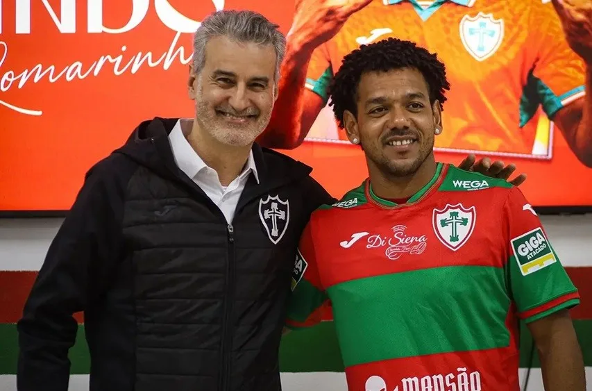 Portuguesa anuncia contratação do atacante Romarinho, ex-Corinthians