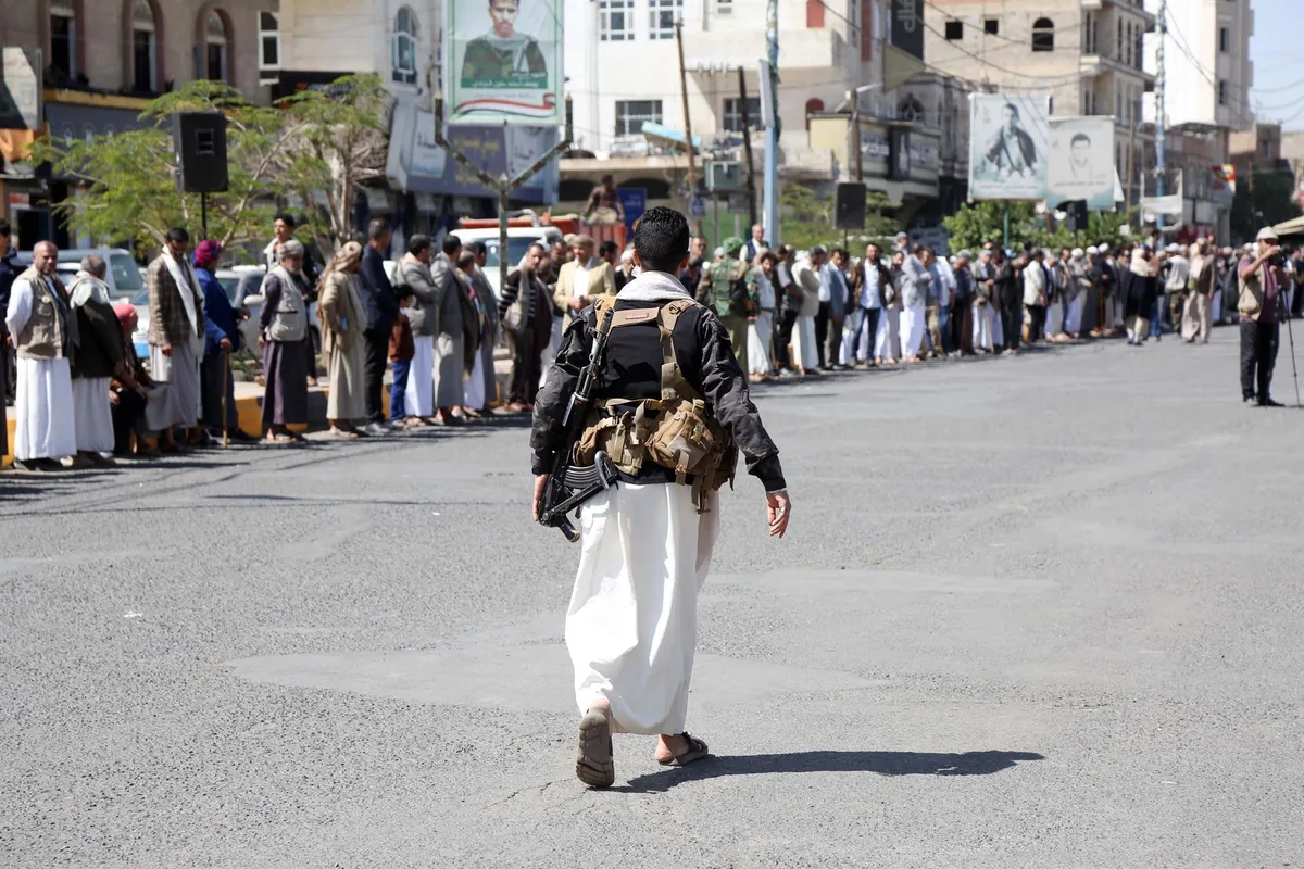 Los hutíes anuncian un ataque contra el "cuartel general" de las fuerzas saudíes en Yemen