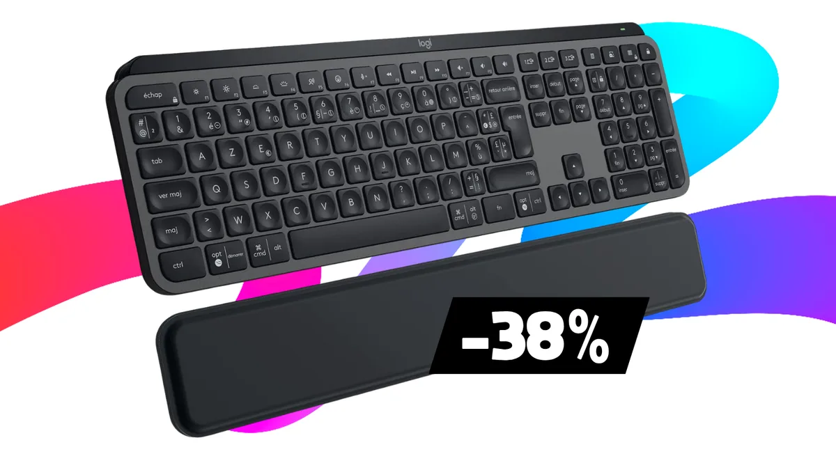 Un clavier pour travailler sur plusieurs appareils : le Logitech MX Keys S à moins de 80€ chez Amazon