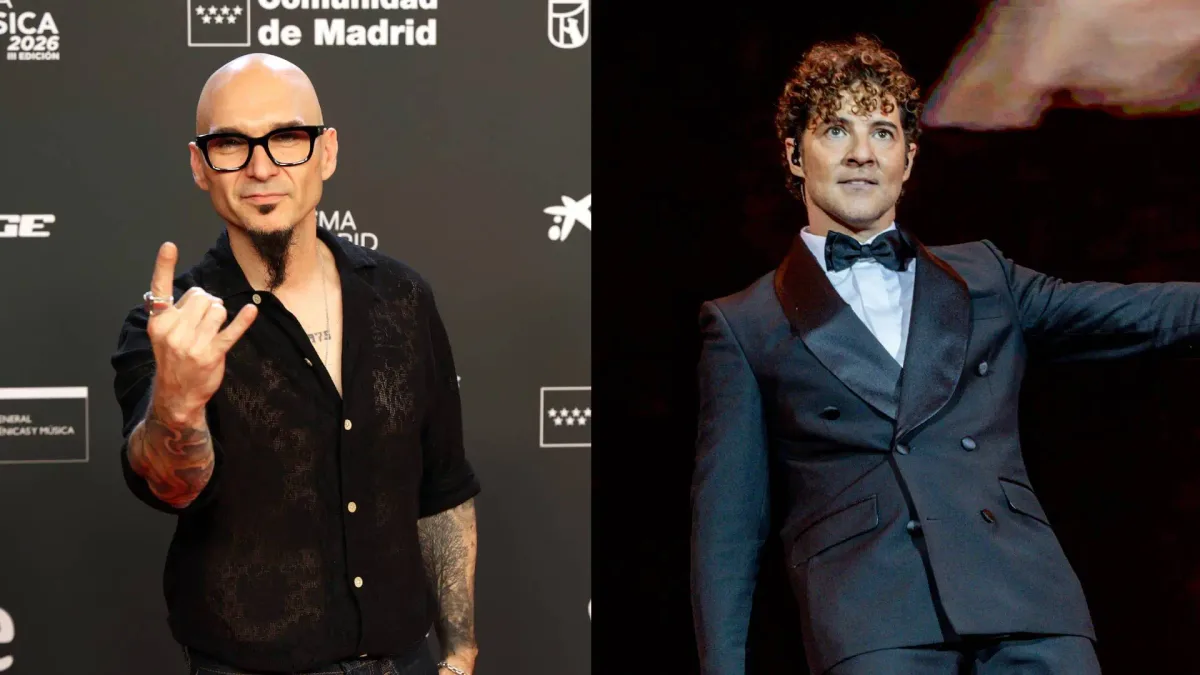 El vocalista de la banda de rock Sôber revela lo que le dijo David Bisbal al verle en una fiesta: "He tocado techo"