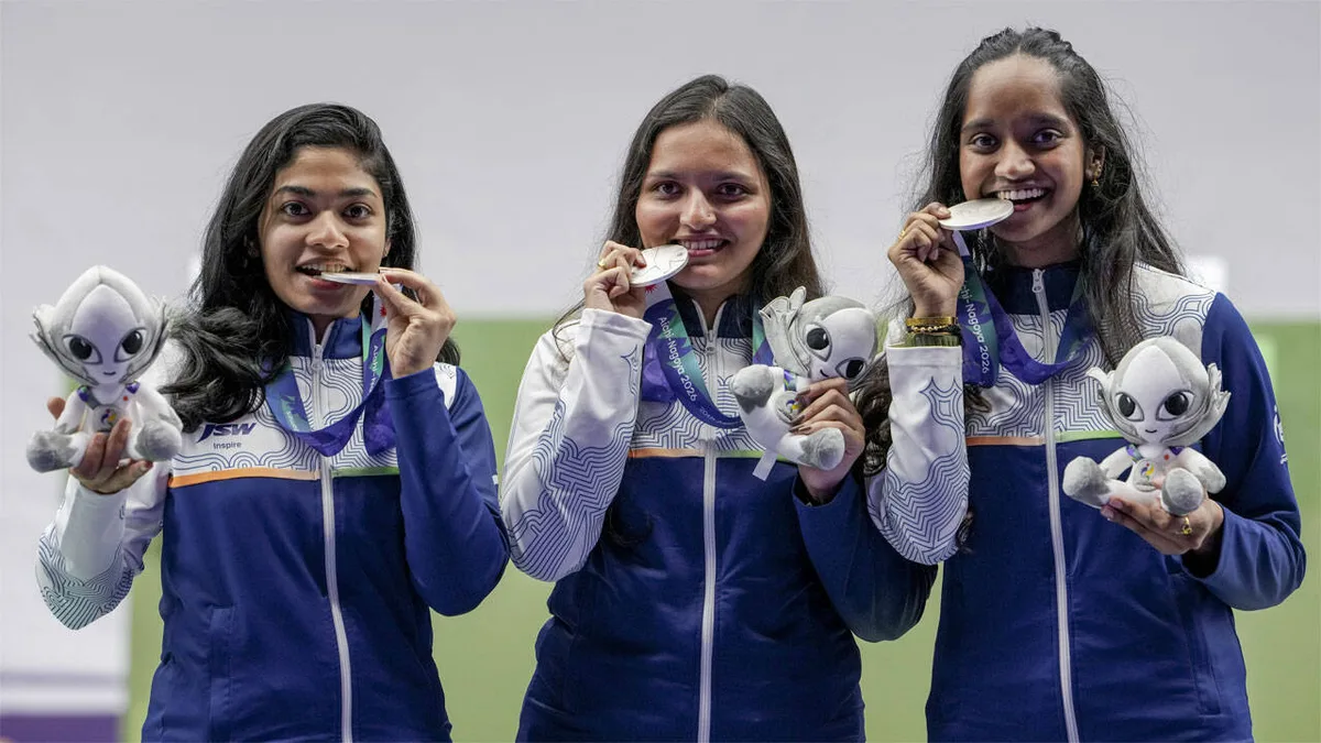 Asian Games: India open medal account with two shooting silvers as hockey, cricket, MMA shine