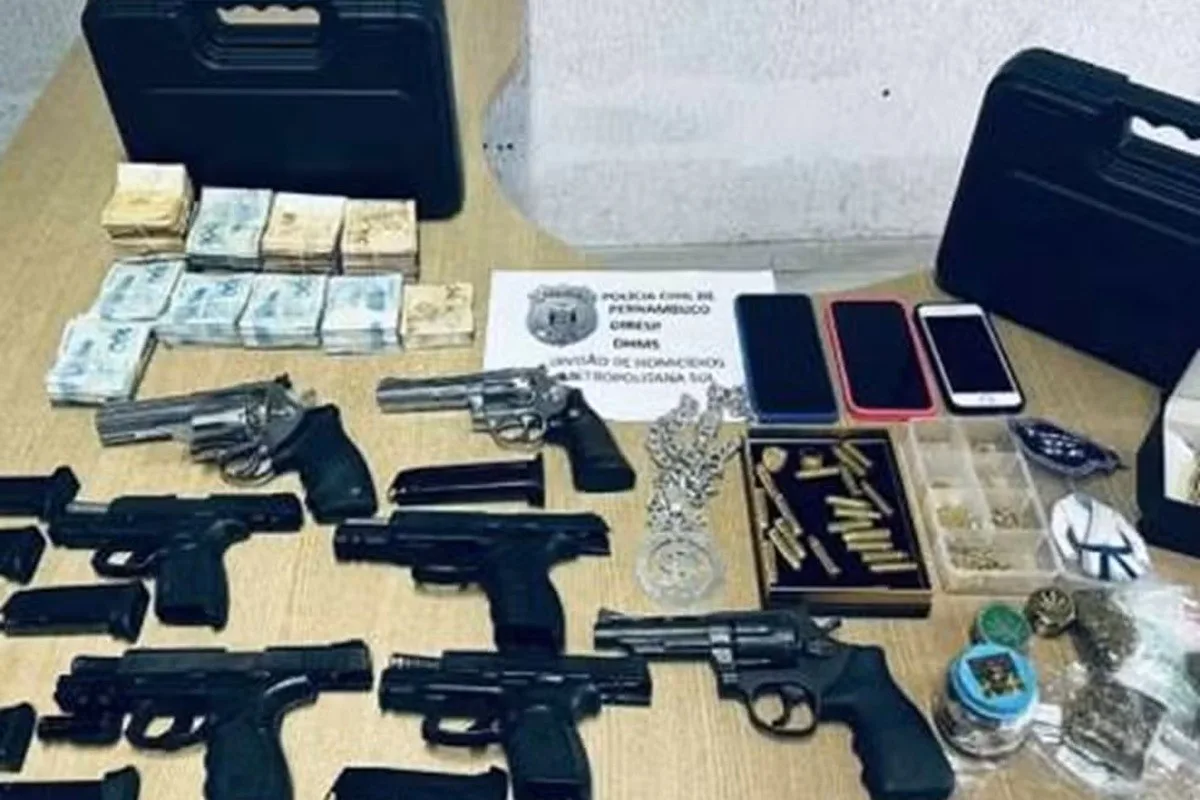 Operação contra tráfico prende quadrilha envolvida em 17 assassinatos, extorsões e lavagem de dinheiro no Grande Recife