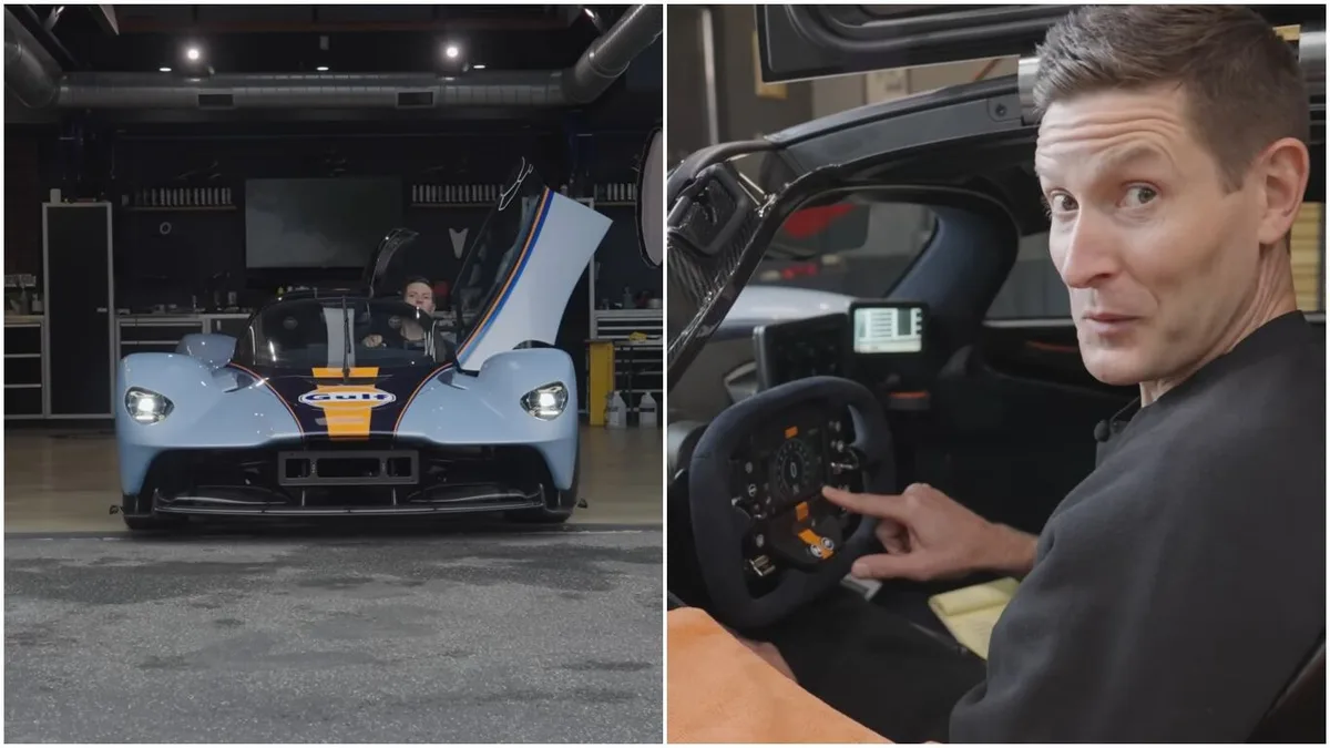 Debía lavar un Aston Martin de US$4 millones y le prohibieron tocar dos botones: apretar uno de ellos costaría US$220.000