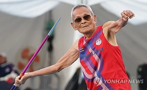'106세 육상선수' 사왕, 세계마스터즈육상대회 2관왕(종합)